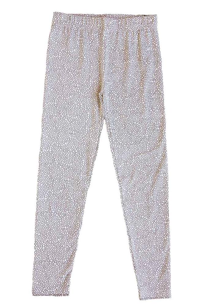 Nui Organics. Leggings med bobleprint. Økologisk bomuld