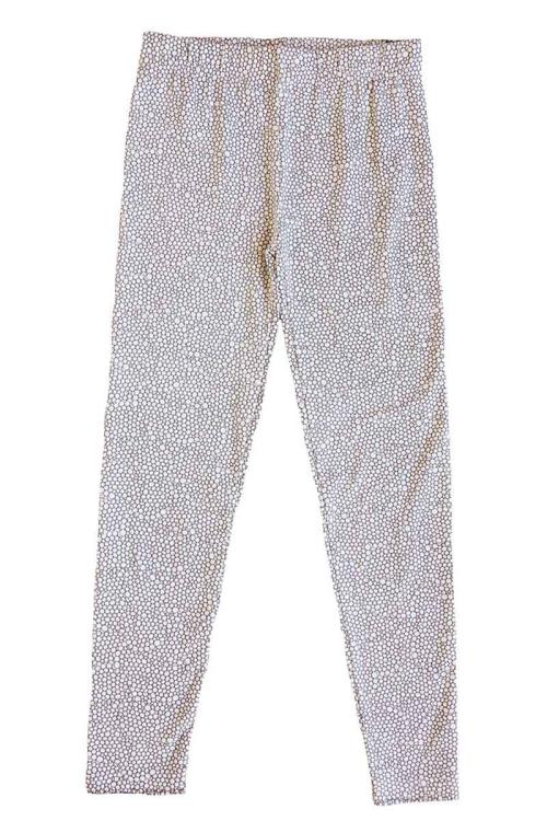 Nui Organics. Leggings med bobleprint. Økologisk bomuld
