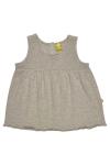 Nui Organics. Gråmeleret bluse top i økologisk bomuld