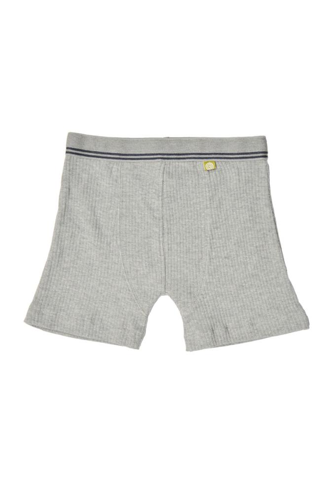 Nui Organics. Grå boxershorts i økologisk bomuld