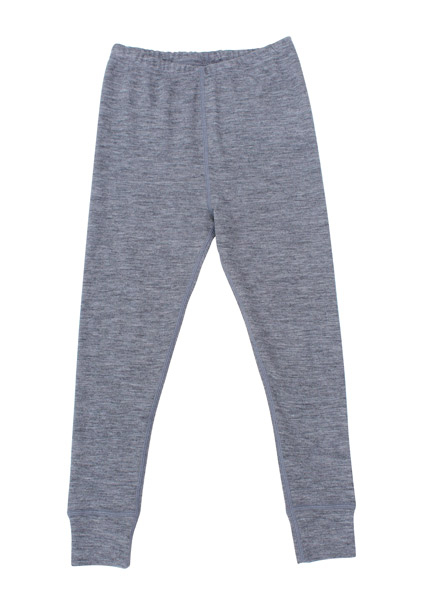 Se Uld leggings - Gråmeleret hos pureorganic.dk