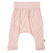 Nui Organic. Baggy rosa uldbuks i økologisk merinould jersey