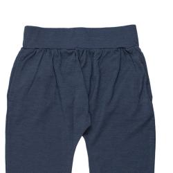 Nui Organics. Classic buks i økologisk jersey merinould - mørkeblå, udsnit