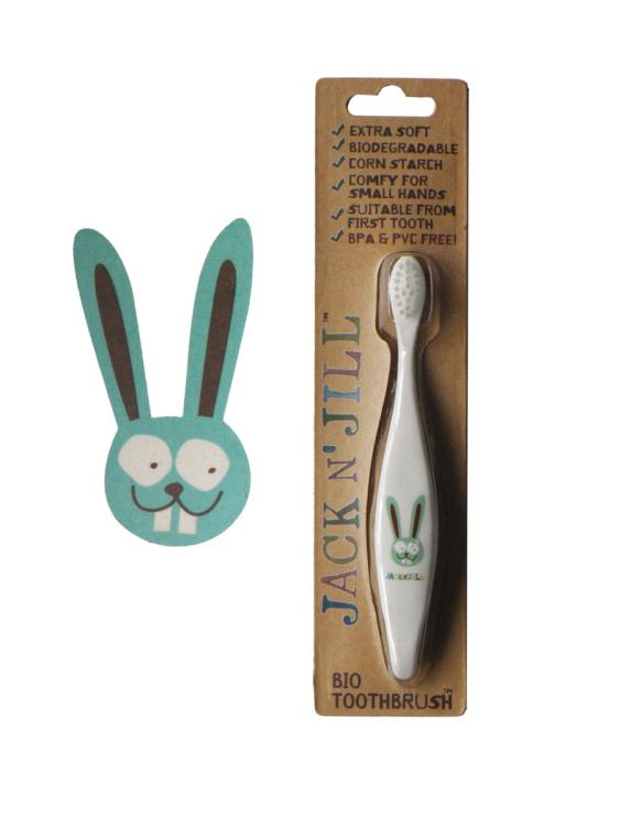Jack N' Jill børnetandbørste - Kanin