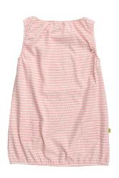 Nui Organics. Rosa ballonkjole i økologisk bomuldsjersey