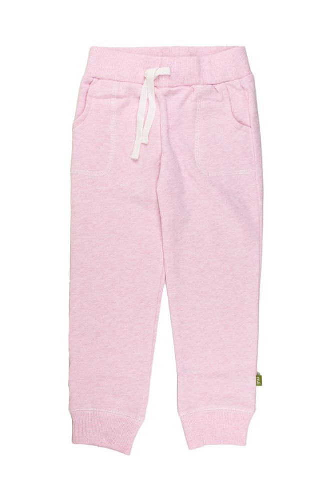 Nui Organics. Joggingbuks i økologisk sweatshirt jersey - Rosa meleret