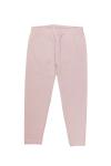 Nui Organics. Støvet rosa pige leggings i økologisk bomuldsjersey