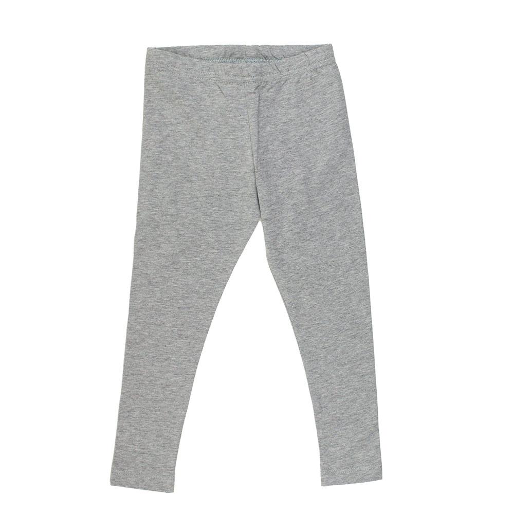 Nui Organics. Gråmelerede leggings i økologisk bomuld
