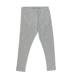 Nui Organics. Gråmelerede leggings i økologisk bomuld
