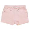 Nui Organics. Pigeshorts i rosa meleret økologisk jersey