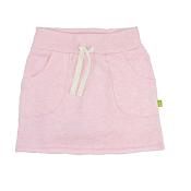 Nui Organics. Rosa jersey nederdel i økologisk bomuld