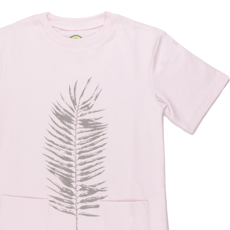 Nui Organics. Fin sommerkjole med print - økologisk bomuld, udsnit