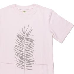 Nui Organics. Fin sommerkjole med print - økologisk bomuld, udsnit