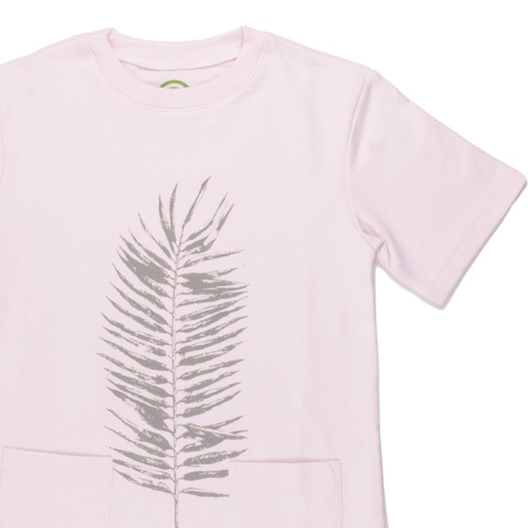Nui Organics. Fin sommerkjole med print - økologisk bomuld, udsnit