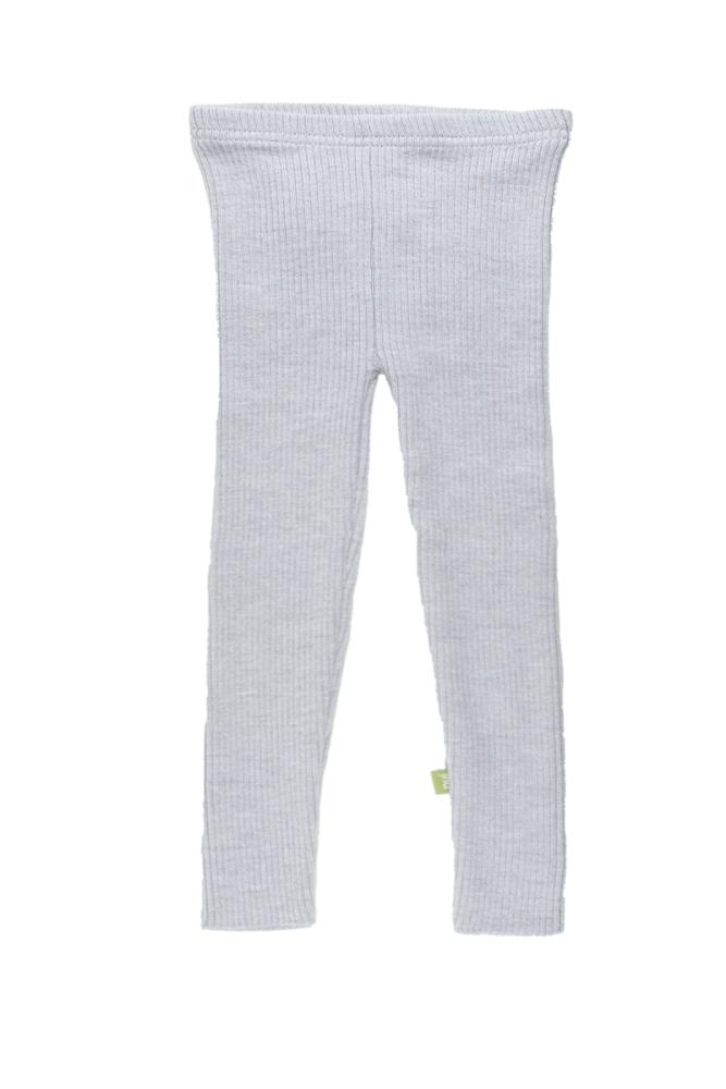 Nui Organics. Lys grå uld leggings i økologisk merinould