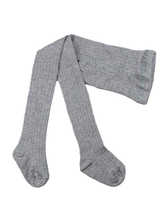 Nui Organics. Grå strømpebukser i økologisk merinould