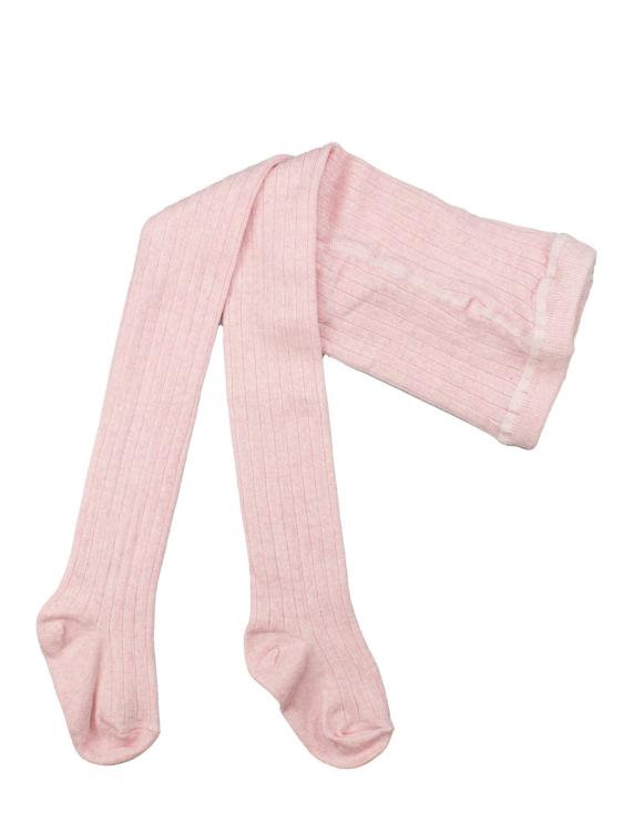 Nui Organics. Rosa strømpebukser i økologisk merinould