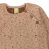 Nui Organics. Dobbeltfarvet sweater i økologisk merinould. Udsnit