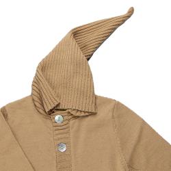 Nui Organics. Uld køredragt med hætte i økologisk merinould udsnit