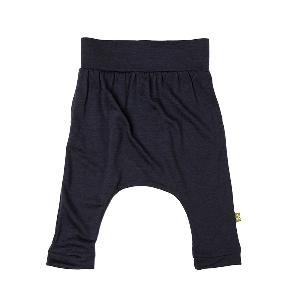 Nui Organics. Ballon babybuks i økologisk jersey merinould - Mørkeblå