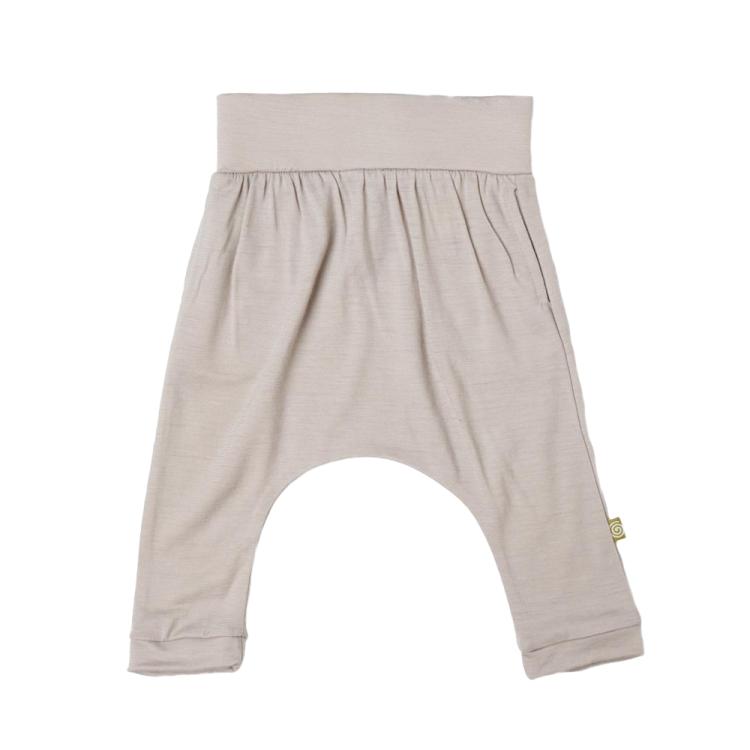 Nui Organics. Baggy uldbuks i økologisk merinould jersey