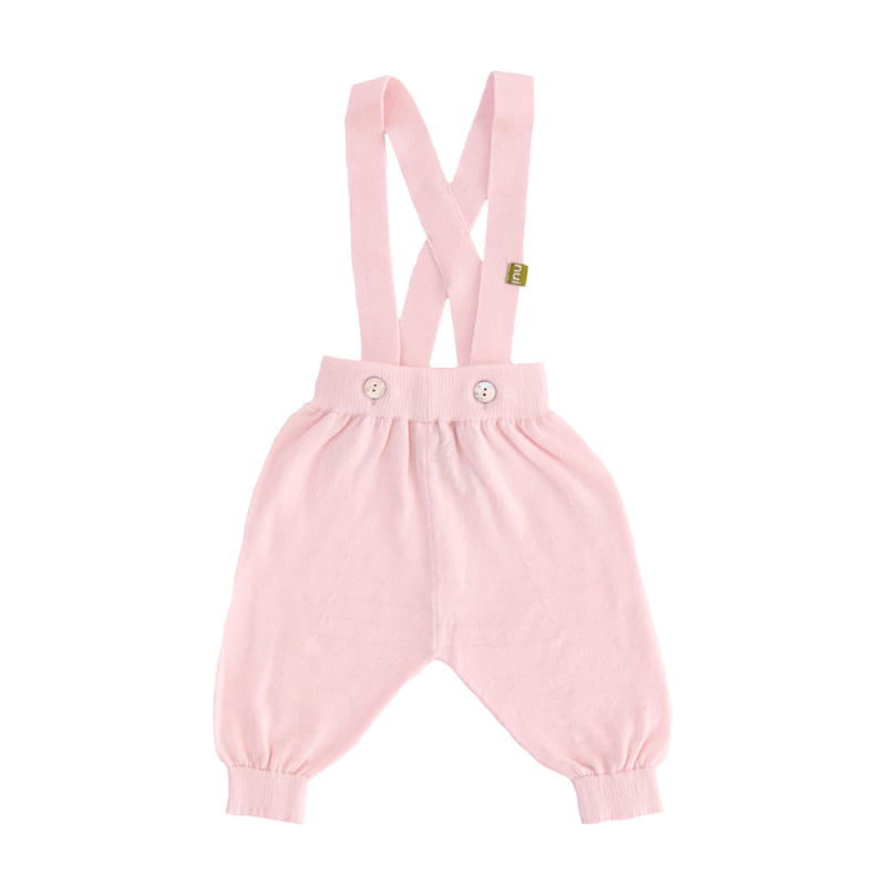 Nui Organics Baby Selebukser i Merinould Sart Rosa